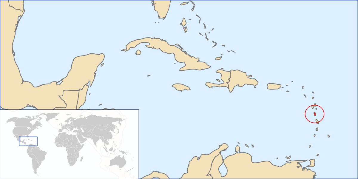 Localisation du République de Dominique