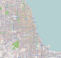 Carte grossière : Site A/Plot M est dans la forêt à l'ouest de Palos Hills.