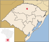 Locator map of Chapada in Rio Grande do Sul.svg
