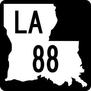 <span class="mw-page-title-main">Louisiana Highway 88</span> State highway in Louisiana, US