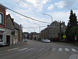 Louveigné, Blick auf eine Straße