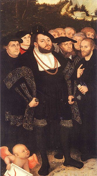 File:Lucas Cranach (II) - Martin Luther und die Wittenberger Reformatoren - Toledo Museum of Art.jpg
