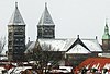 Lunds domkyrka i februari 2005.