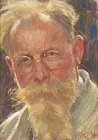 Self-portrait . 1929. oil on cardboard medium QS:P186,Q296955;P186,Q389782,P518,Q861259 . 23.3 × 19 cm (9.1 × 7.4 in). Roermond, Roermond municipal art collection.