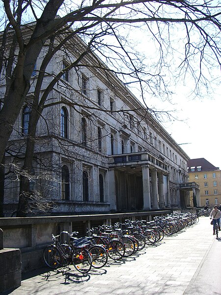 München Museum für Abgüsse klassischer Bildwerke (Gebäudefassade)