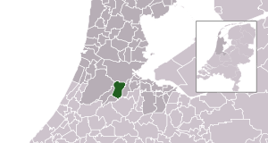 Location of Amstelveen