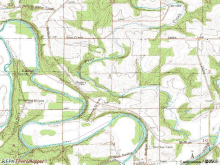 Карта Pine Creek Winneshiek Cty IA.gif