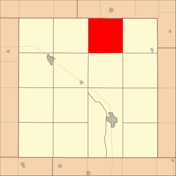 File:Map highlighting Cleveland Township, Cuming County, Nebraska.svg