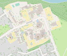 Map of King's University College Map of Kings University College.svg