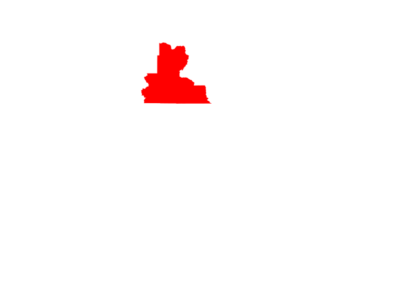 Fil:Map of Oregon highlighting Wasco County.svg