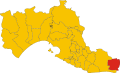 Map of comune of Avetrana (province of Taranto, region Apulia, Italy).svg