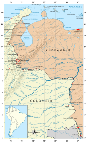 Ndũgũ Ya Colombia Na Venezuela