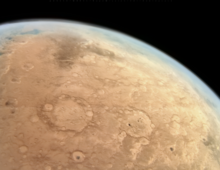 A broad view of Mars's atmosphere by Hope orbiter Mars - Atmosphere and Cassini Crater - Hope Mission, Orbit 19 (52252929420).png