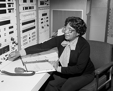 Mary Jackson, at NASA in 1980