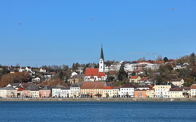 Südansicht des Ortszentrums