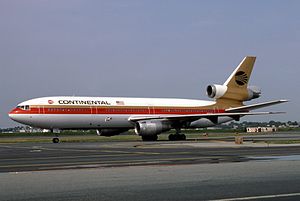 Vol Continental Airlines 603