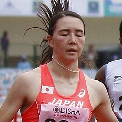 Japonya'dan Meg Hemphill, Odisha 2017'de (kırpıldı) .jpg