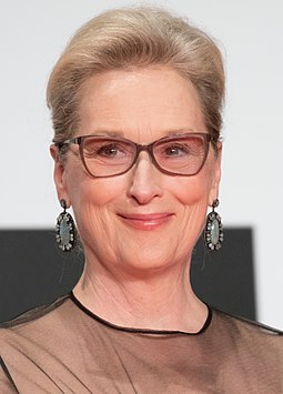 Meryl Streep, Best Actress in a Motion Picture - Comedy or Musical winner Meryl Streep from "Florence Foster Jenkins" at Opening Ceremony of the Tokyo International Film Festival 2016 (33644504135) (cropped).jpg