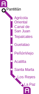 Mexico City Metro line A