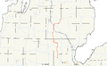 Map of Michigan State Highway 18