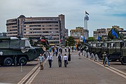 Беларуская: 10-я міжнародная выстава ўзбраенняў і вайсковай тэхнікі Milex-2021 (23-26 чэрвеня 2021). Мінск, Беларусь English: 10th international exhibition of arms and military machinery Milex-2021 (23-26 June 2021). Minsk, Belarus Русский: 10-я международная выставка вооружения и военной техники Milex-2021 (23-26 июня 2021). Минск, Беларусь