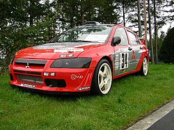 Mitsubishi Lancer WRC from 2002