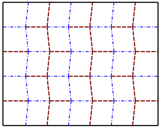 <span class="mw-page-title-main">Miura fold</span> Origami folding pattern