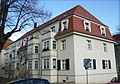 Row of houses and two double houses in a complex in the street district of Dölzschener, Frankenberg-, Mohorner and Zauckeroder Straße (individual monuments to ID no. 09210628)