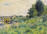 The Banks of the Seine at the Argenteuil Bridge Monet w317.jpg