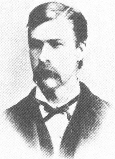 Deputy U.S. Marshal Morgan Earp in an 1881 photograph