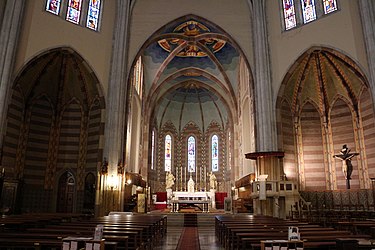 Interno del Duomo di Mortegliano