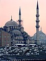 Mosques in Istanbul at dusk