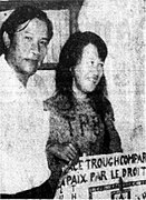 Vietnamese activist Mrs. Ngo Ba Thanh, husband