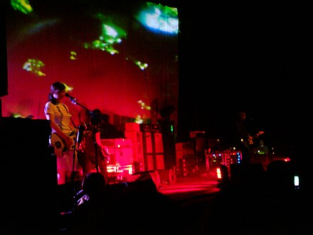 My Bloody Valentine performing live in 2008