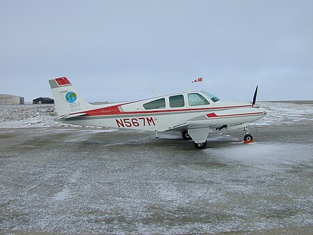 N567M Beechcraft Bonanza 33 (BE33).JPG