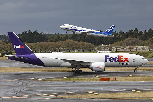 FedEx Express is the largest by freight tonne-kilometers.