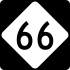 North Carolina Highway 66 işaretçisi