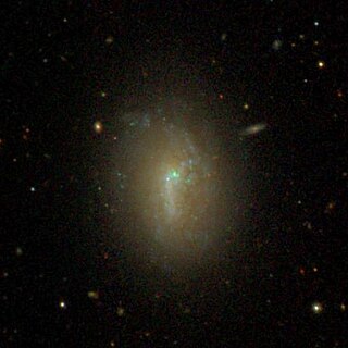 NGC 4630 Irregular galaxy in the constellation Virgo