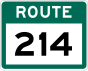 Route 214 kalkan