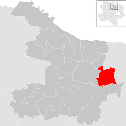 Nappersdorf-Kammersdorf na mapě