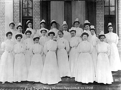 Corp de asistente medicale, 1908