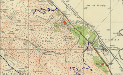 Nesher Survey of Palestine kart fra 1932.png