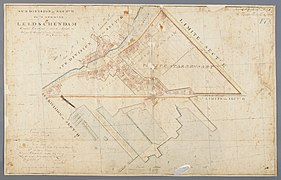 map of the villages of Veur and Leidschendam (NL) province of South Holland, Netherlands (1812-1819) by Dl. Munro van Filpen & Willem Jacob van Campen (Q98520516)