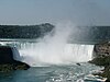 The Horseshoe Falls. That's the United States on the left, and Canada on the right and in the background, in case you can't see the difference.