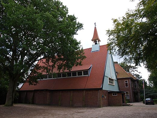 Noodkerk en Pastorie, Aerdenhout. 1922.