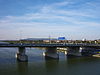 North bridge over the New Danube and A22