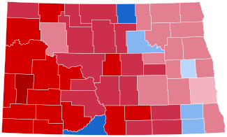 North Dakota Presidential Election Results 2012.svg