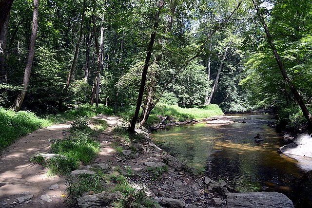 Northwest Branch Trail in Silver Spring, MD