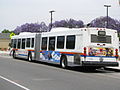 View of a Route 57 bus