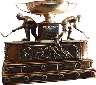 <span class="mw-page-title-main">O'Brien Trophy (ice hockey)</span> Ice hockey championship trophy